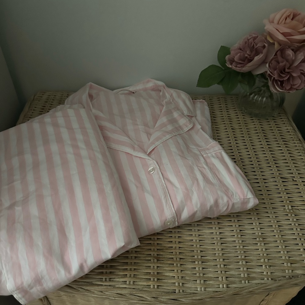 Victoria’s Secret Striped Pajama Set
